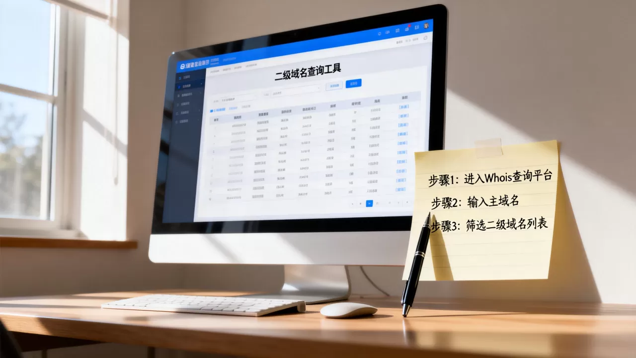 如何精准查找网站的二级域名及完整列表?网站二级域名怎么查询 如何精准查找网站的二级域名及完整列表?网站二级域名怎么查询