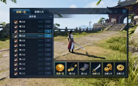 御龙在天有哪些大服务器，哪个区人最多最火爆？
