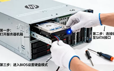 惠普G6服务器硬盘怎么格式化，具体步骤和注意事项有哪些？