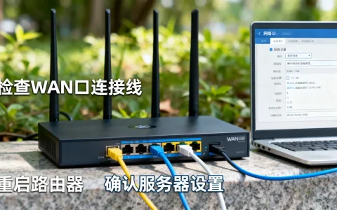 WAN口设置服务器无响应怎么办，路由器WAN口无响应怎么解决