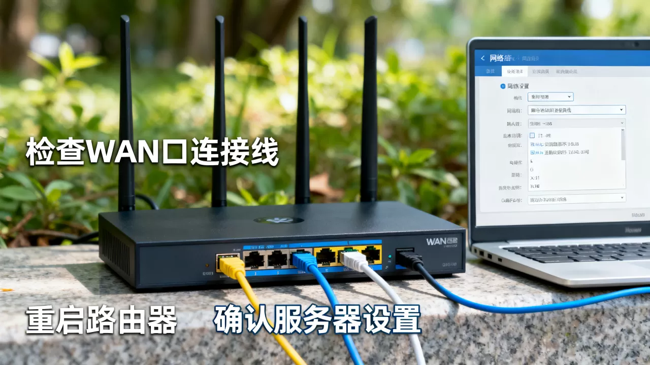 WAN口设置服务器无响应怎么办,路由器WAN口无响应怎么解决 WAN口设置服务器无响应怎么办,路由器WAN口无响应怎么解决