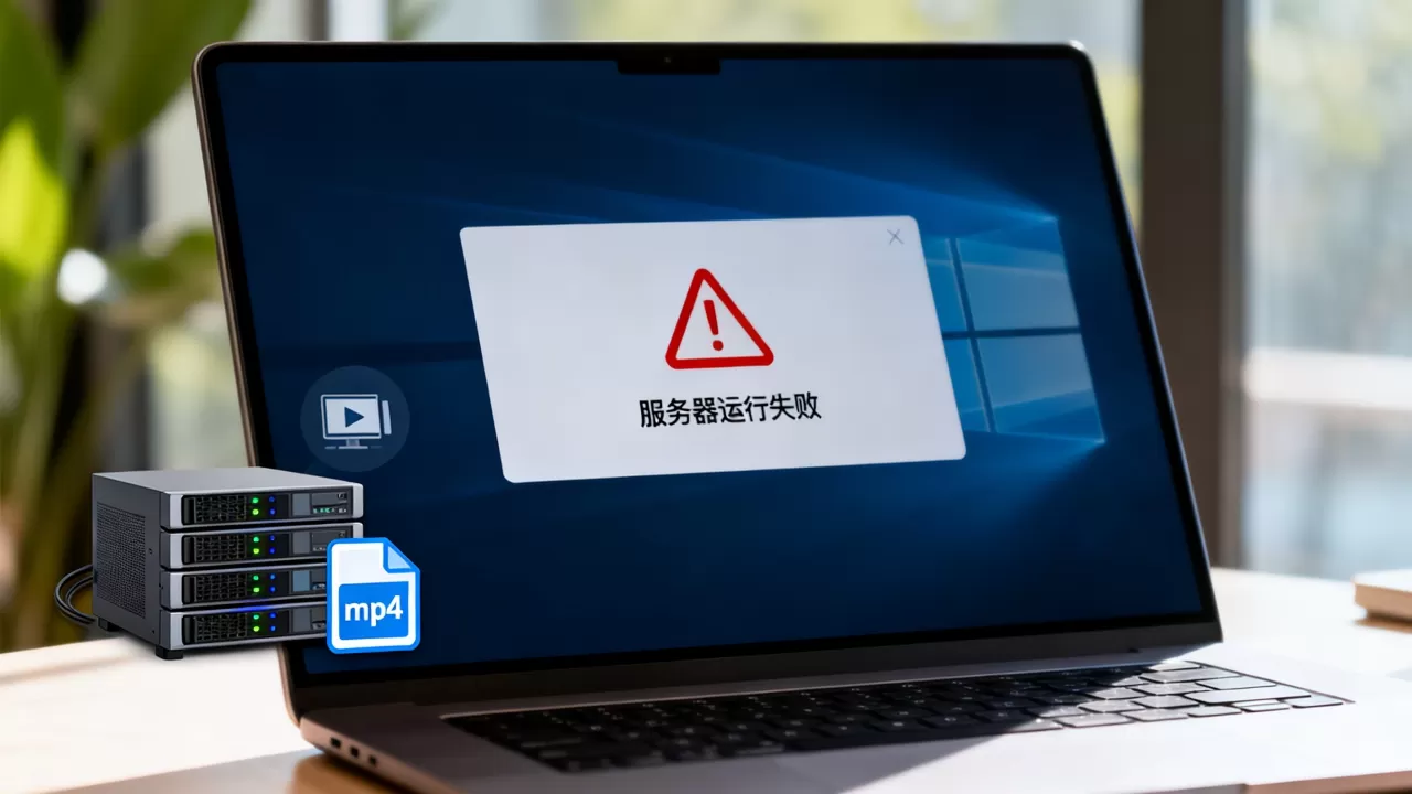 服务器运行失败是怎么回事,mp4视频打不开怎么办? 服务器运行失败是怎么回事,mp4视频打不开怎么办?