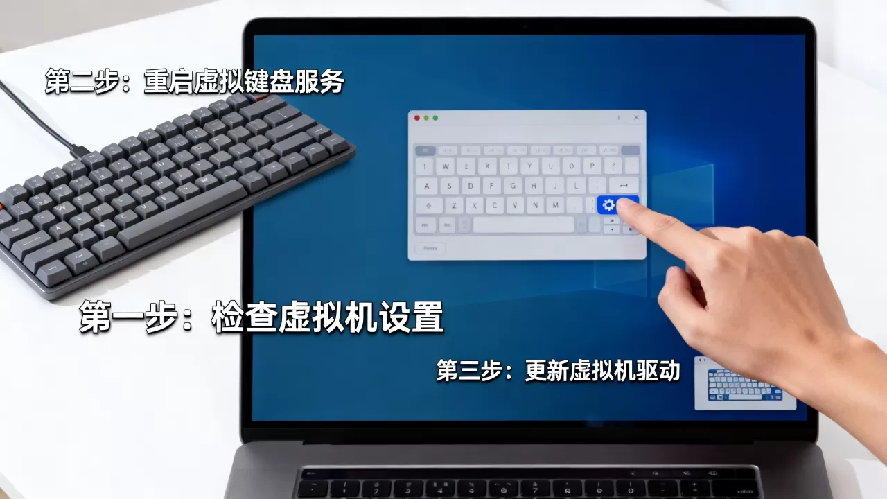 虚拟机打不开虚拟键盘?教你3步快速解决,虚拟机键盘失效怎么办? 虚拟机打不开虚拟键盘?教你3步快速解决,虚拟机键盘失效怎么办?