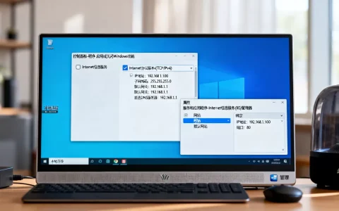 win10怎么在本机创建web服务器？，服务器地址怎么设置
