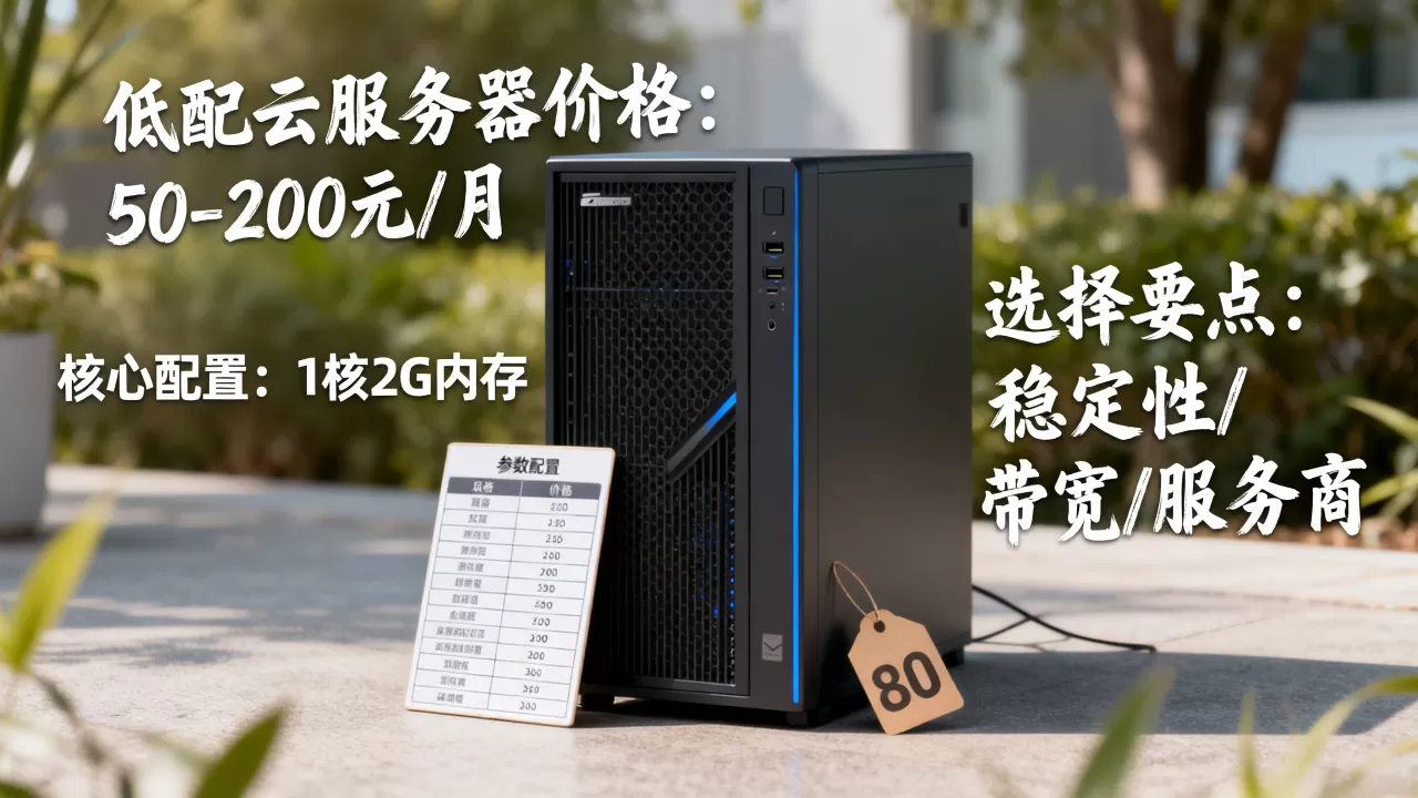 低配云服务器多少钱一台?,怎么选更划算 低配云服务器多少钱一台?,怎么选更划算