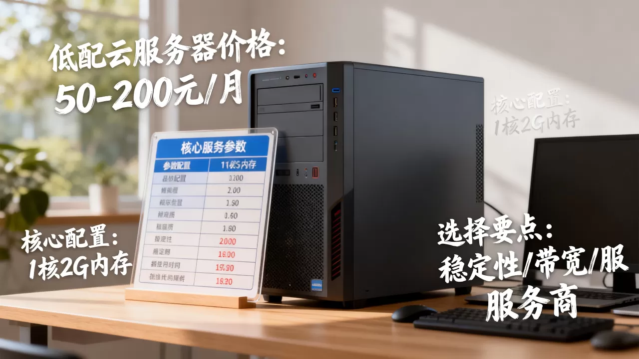 低配云服务器多少钱一台?,怎么选更划算 低配云服务器多少钱一台?,怎么选更划算