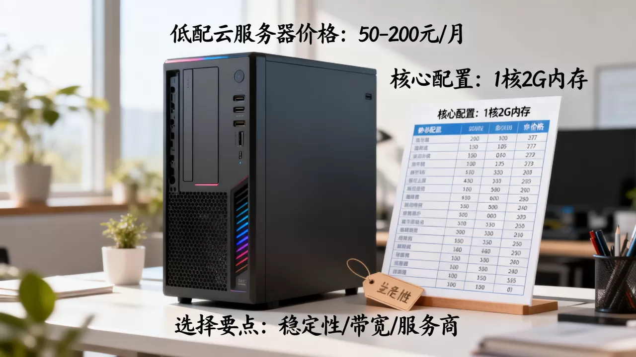 低配云服务器多少钱一台?,怎么选更划算 低配云服务器多少钱一台?,怎么选更划算