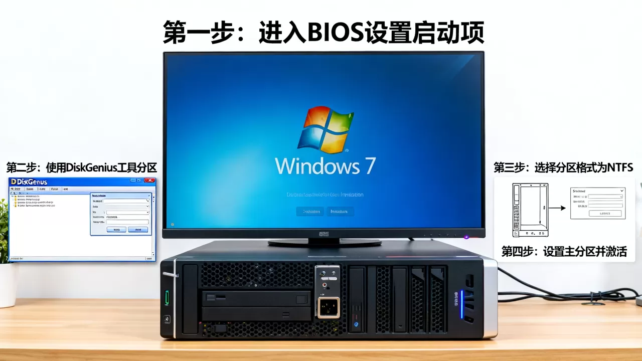 给服务器装w7系统怎么分区,分区步骤怎么操作? 给服务器装w7系统怎么分区,分区步骤怎么操作?