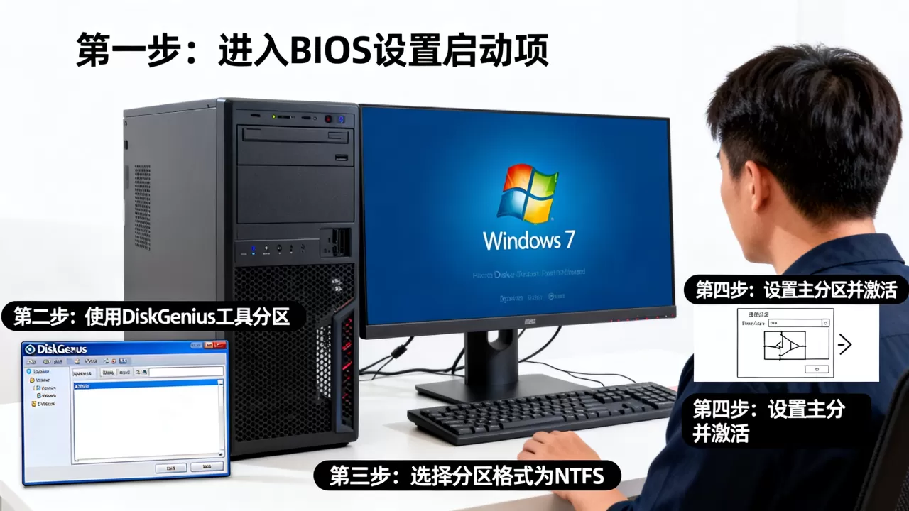 给服务器装w7系统怎么分区,分区步骤怎么操作? 给服务器装w7系统怎么分区,分区步骤怎么操作?