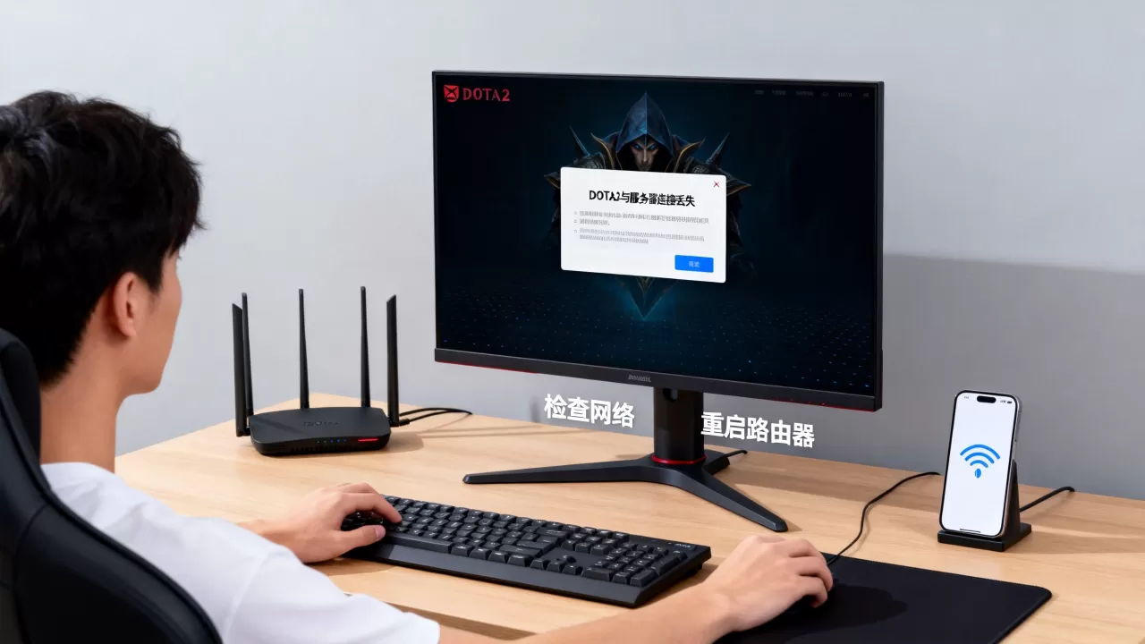 DOTA2与服务器连接丢失怎么办,是什么原因? DOTA2与服务器连接丢失怎么办,是什么原因?