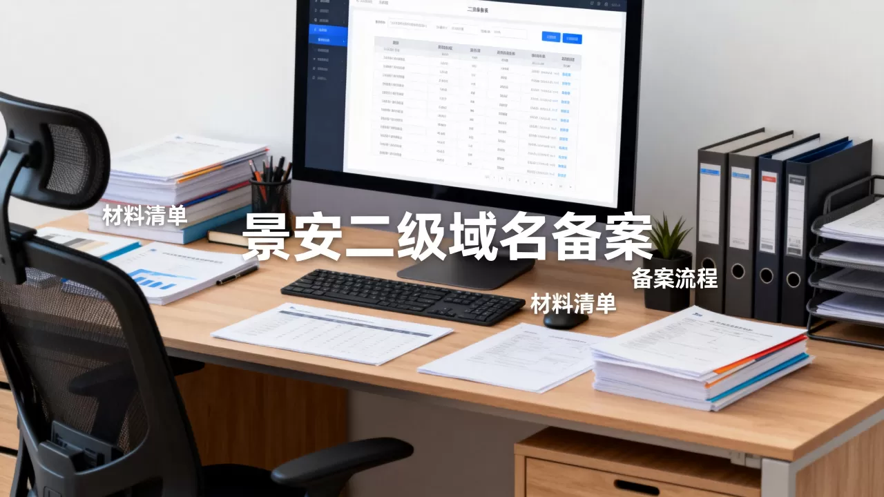 景安备案的二级域名怎么操作?需要准备哪些材料?域名备案流程及注意事项 景安备案的二级域名怎么操作?需要准备哪些材料?域名备案流程及注意事项