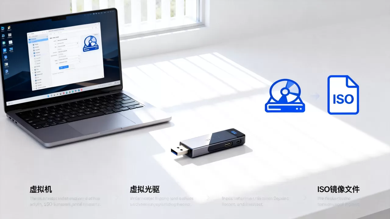 虚拟机和虚拟光驱有什么区别?如何用虚拟机加载ISO镜像文件? 虚拟机和虚拟光驱有什么区别?如何用虚拟机加载ISO镜像文件?