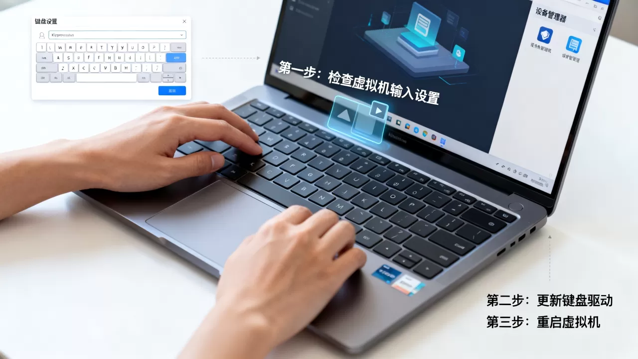 虚拟机乱键怎么办?三招快速解决键盘失灵,虚拟机键盘错乱怎么解决 虚拟机乱键怎么办?三招快速解决键盘失灵,虚拟机键盘错乱怎么解决