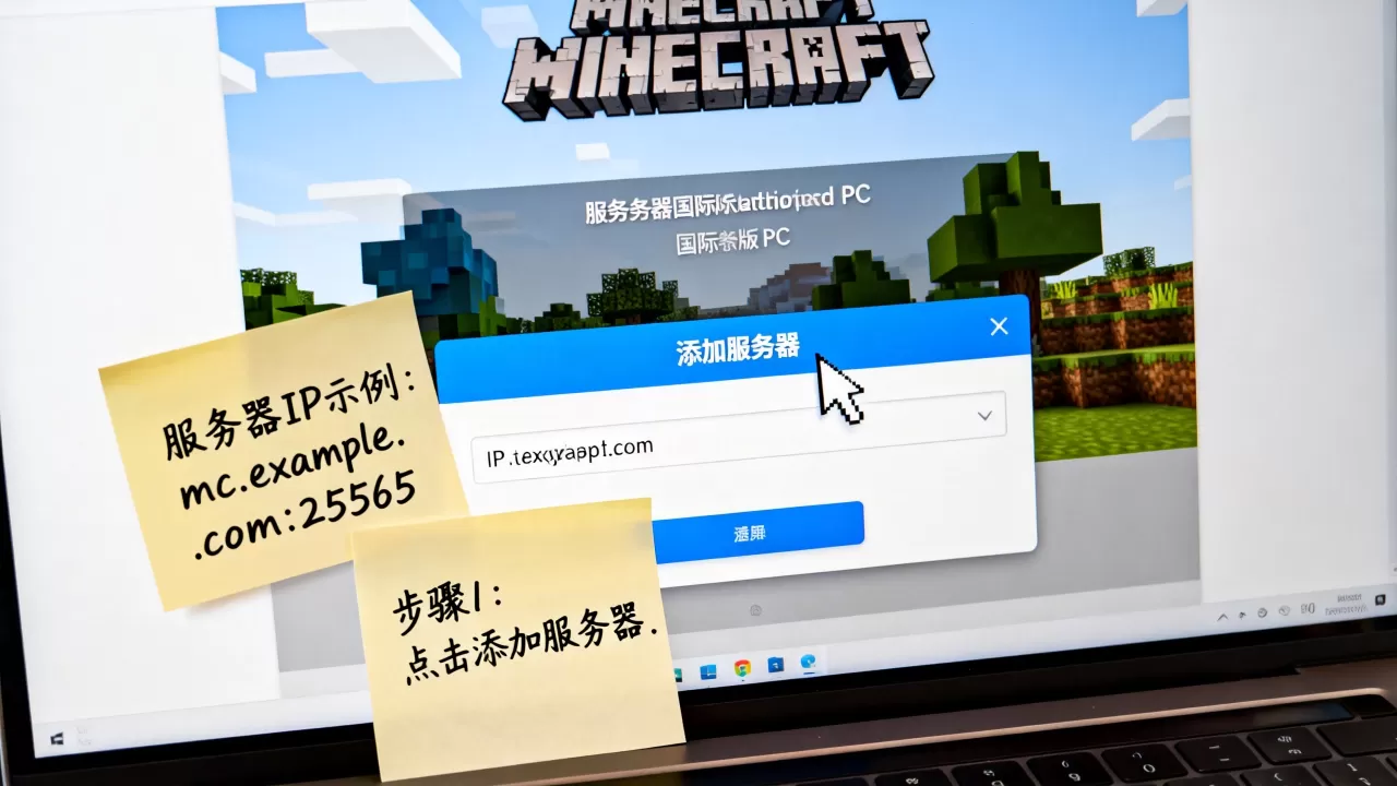 我的世界国际版PC如何加服务器,服务器IP怎么填? 我的世界国际版PC如何加服务器,服务器IP怎么填?