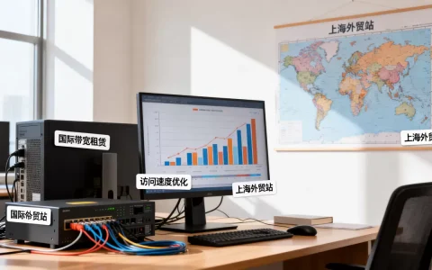 上海外贸站访问慢怎么解决，租国际带宽有哪些思路？