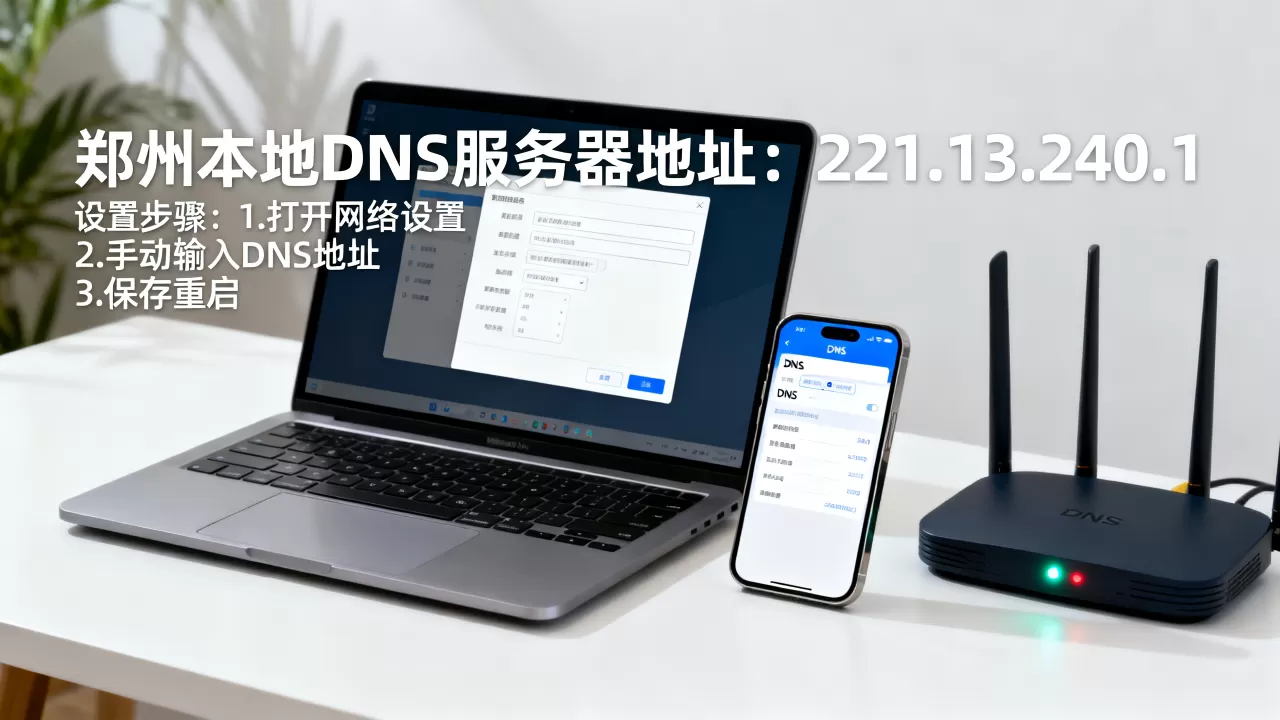 郑州本地DNS服务器地址是多少?怎样设置更稳定? 郑州本地DNS服务器地址是多少?怎样设置更稳定?