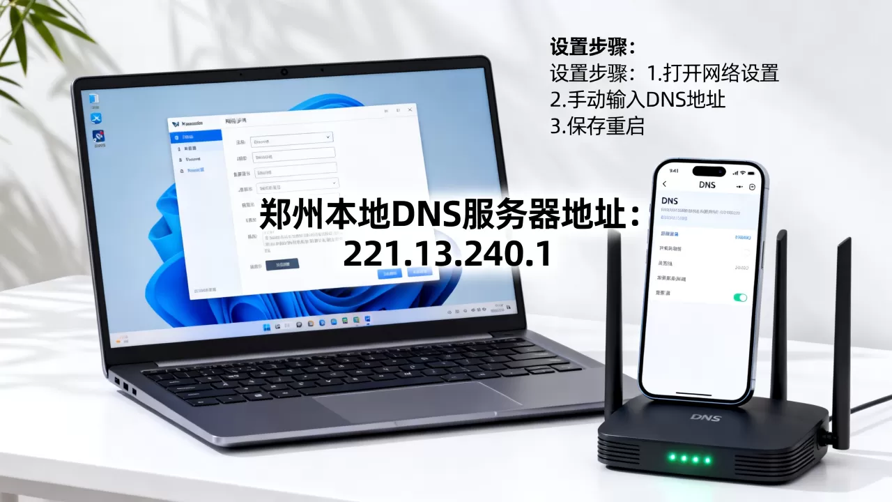 郑州本地DNS服务器地址是多少?怎样设置更稳定? 郑州本地DNS服务器地址是多少?怎样设置更稳定?