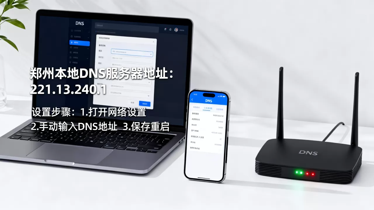 郑州本地DNS服务器地址是多少?怎样设置更稳定? 郑州本地DNS服务器地址是多少?怎样设置更稳定?