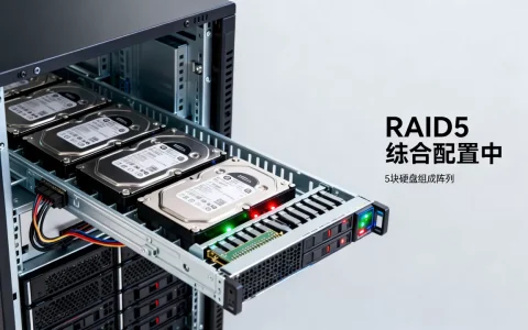 服务器上有5块盘怎么做raid5？，raid5需要几块硬盘