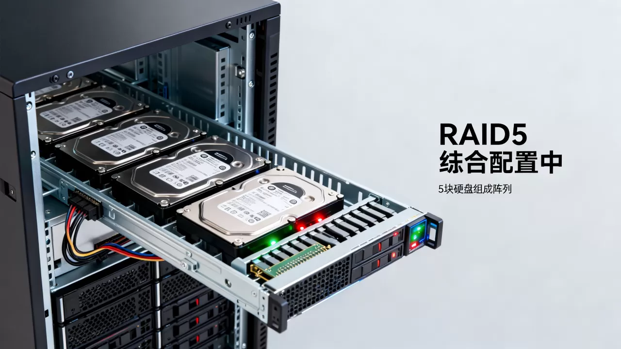 服务器上有5块盘怎么做raid5?,raid5需要几块硬盘 服务器上有5块盘怎么做raid5?,raid5需要几块硬盘