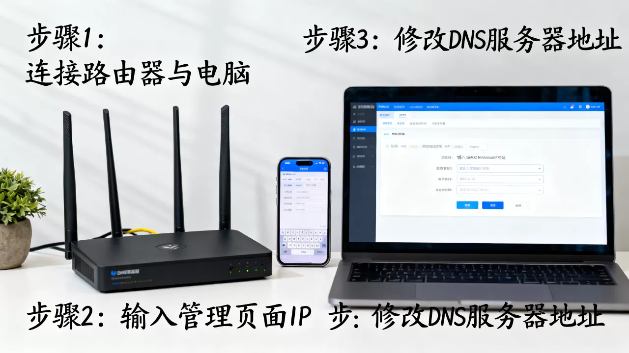 路由器主域名服务器怎么设置?DNS配置教程,上网故障排查 路由器主域名服务器怎么设置?DNS配置教程,上网故障排查