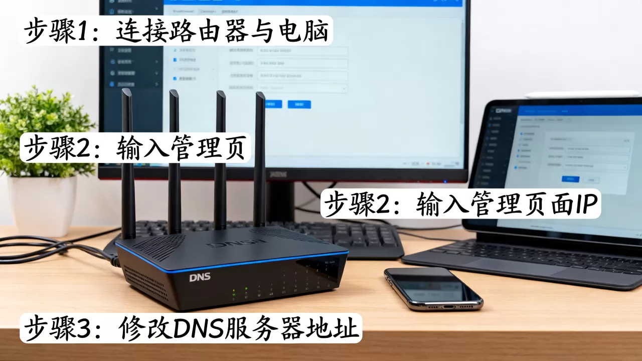 路由器主域名服务器怎么设置?DNS配置教程,上网故障排查 路由器主域名服务器怎么设置?DNS配置教程,上网故障排查