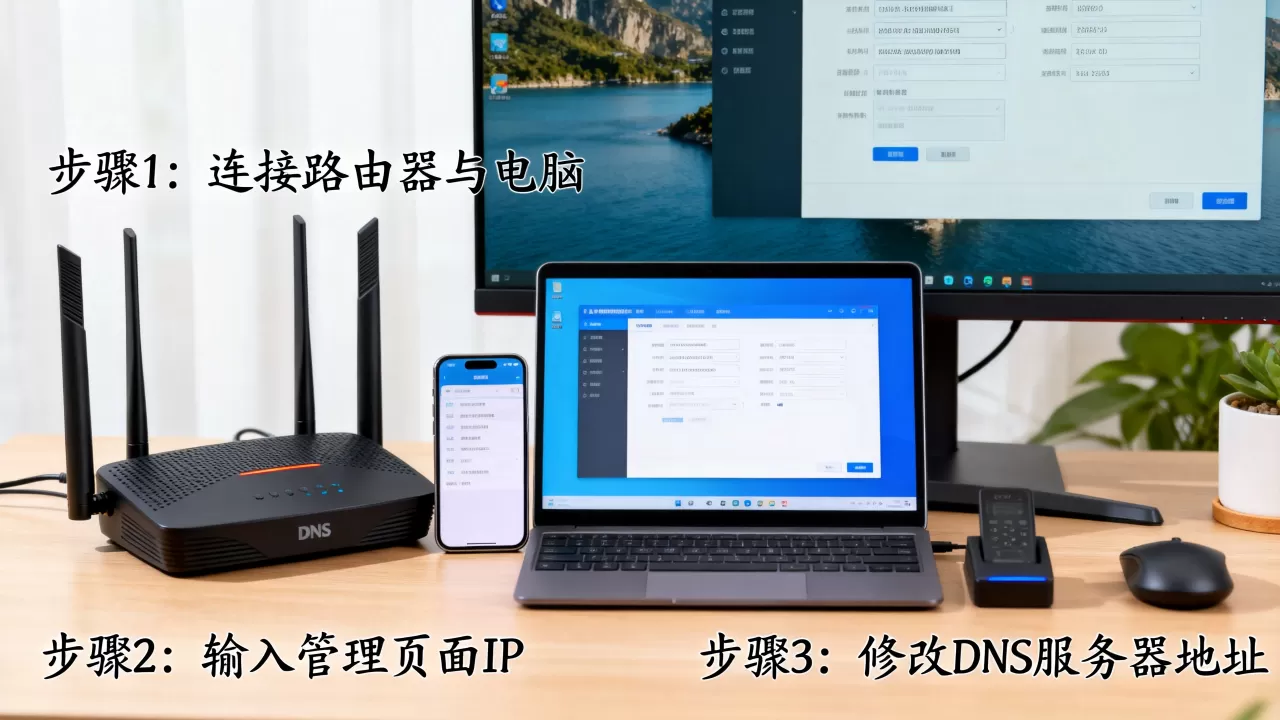 路由器主域名服务器怎么设置?DNS配置教程,上网故障排查 路由器主域名服务器怎么设置?DNS配置教程,上网故障排查