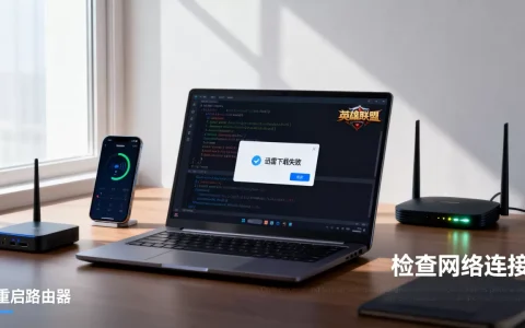 LOL迅雷下载服务器连接失败怎么办，迅雷下载失败怎么解决