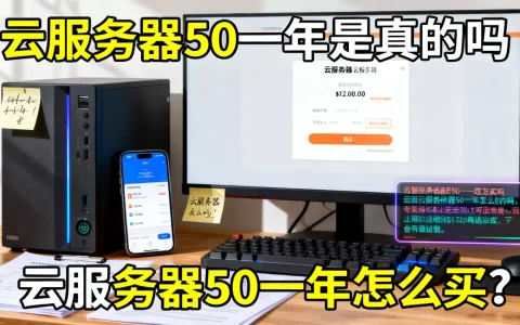 云服务器50一年是真的吗，云服务器50一年怎么买？