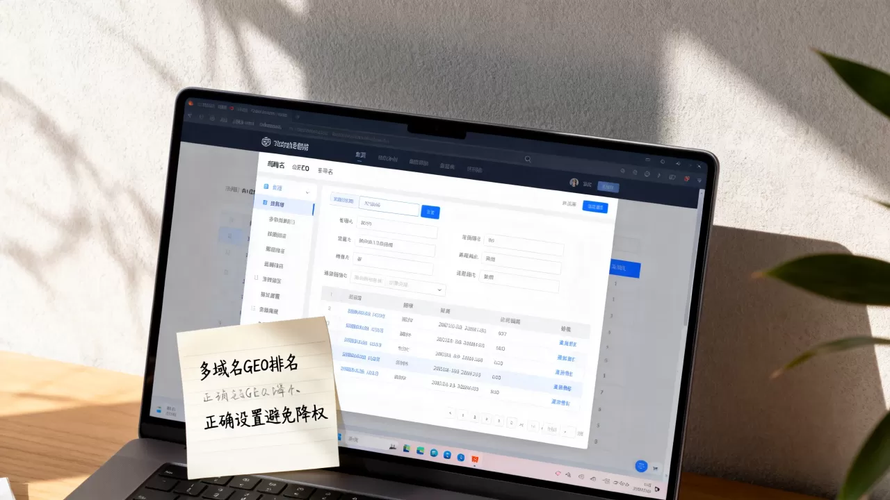 多域名指向同一网站会影响GEO排名吗?如何正确设置避免降权? 多域名指向同一网站会影响GEO排名吗?如何正确设置避免降权?