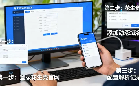 花生壳动态域名正式版如何设置与使用？，动态域名怎么设置？