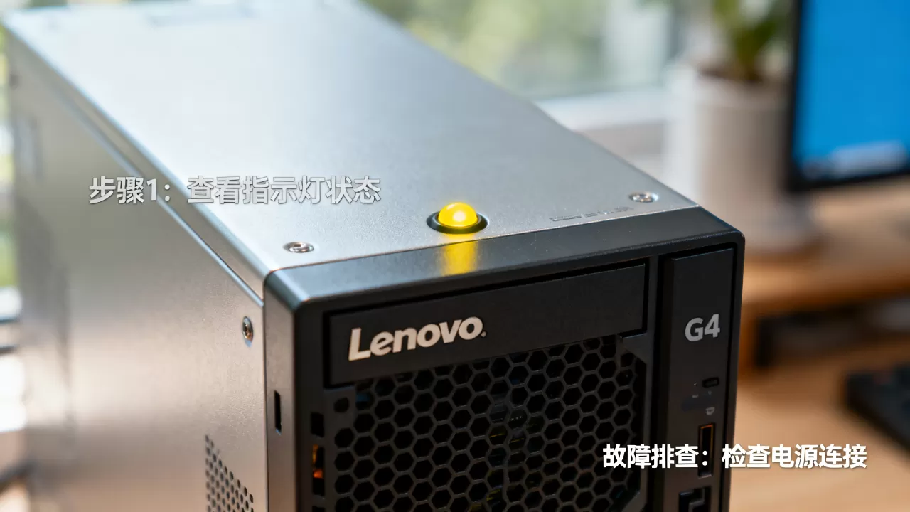 联想g4服务器亮黄灯是什么原因,如何排查故障 联想g4服务器亮黄灯是什么原因,如何排查故障
