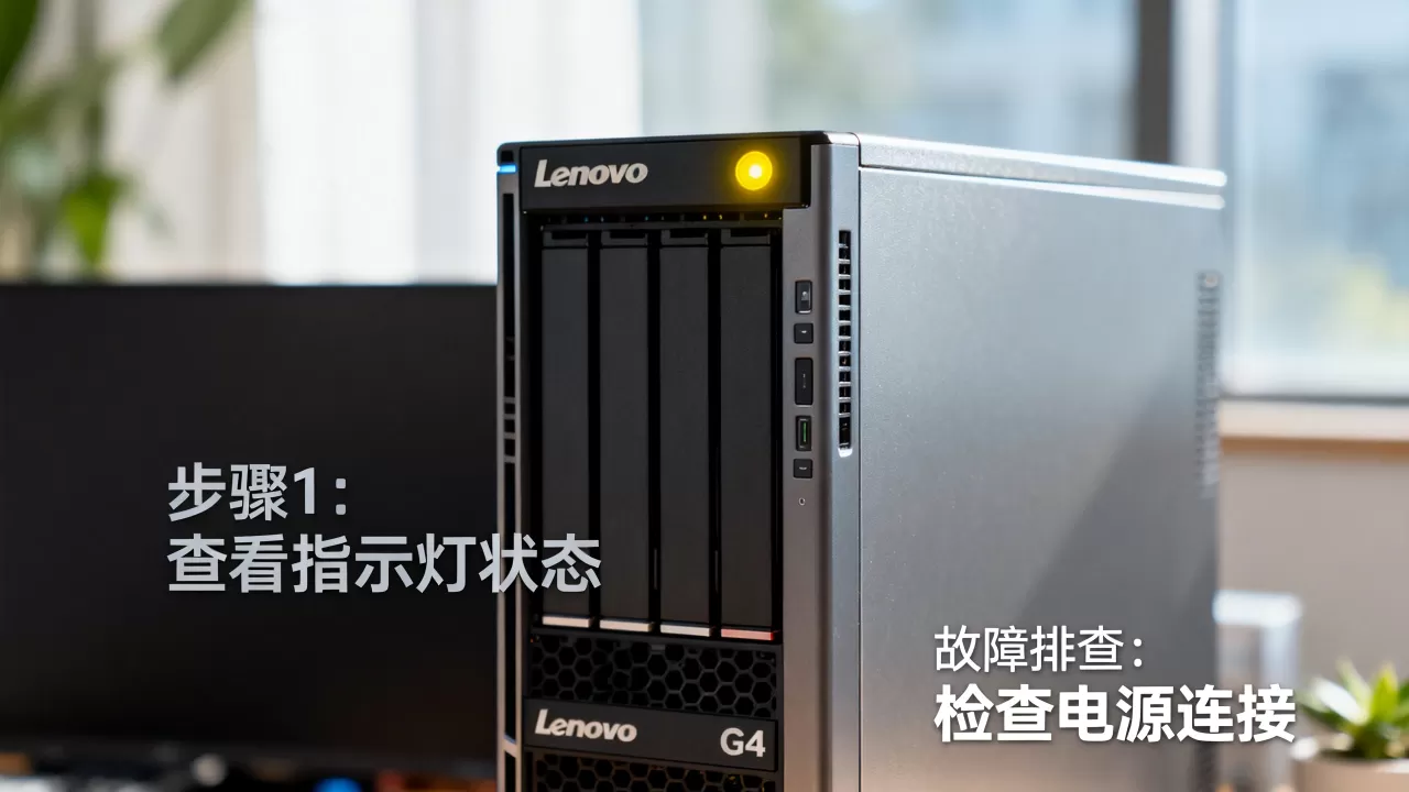 联想g4服务器亮黄灯是什么原因,如何排查故障 联想g4服务器亮黄灯是什么原因,如何排查故障