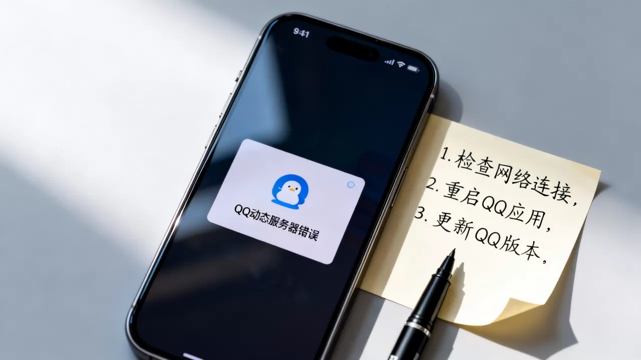 QQ动态为何一直显示服务器错误,如何解决? QQ动态为何一直显示服务器错误,如何解决?