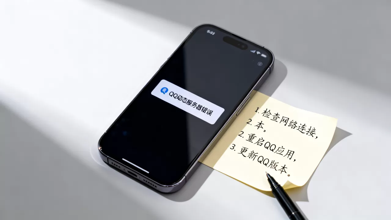 QQ动态为何一直显示服务器错误,如何解决? QQ动态为何一直显示服务器错误,如何解决?