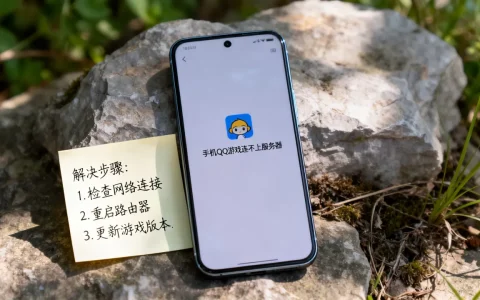 手机qq游戏连不上服务器咋回事，怎么解决