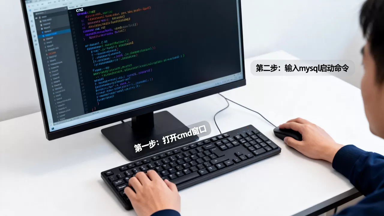 怎么在cmd中打开mysql数据库服务器,启动步骤是什么? 怎么在cmd中打开mysql数据库服务器,启动步骤是什么?