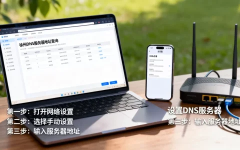 徐州dns的服务器地址在哪里查，怎么设置