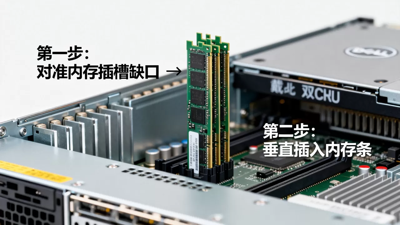 戴尔双cpu服务器内存条怎么插,正确方法是什么 戴尔双cpu服务器内存条怎么插,正确方法是什么