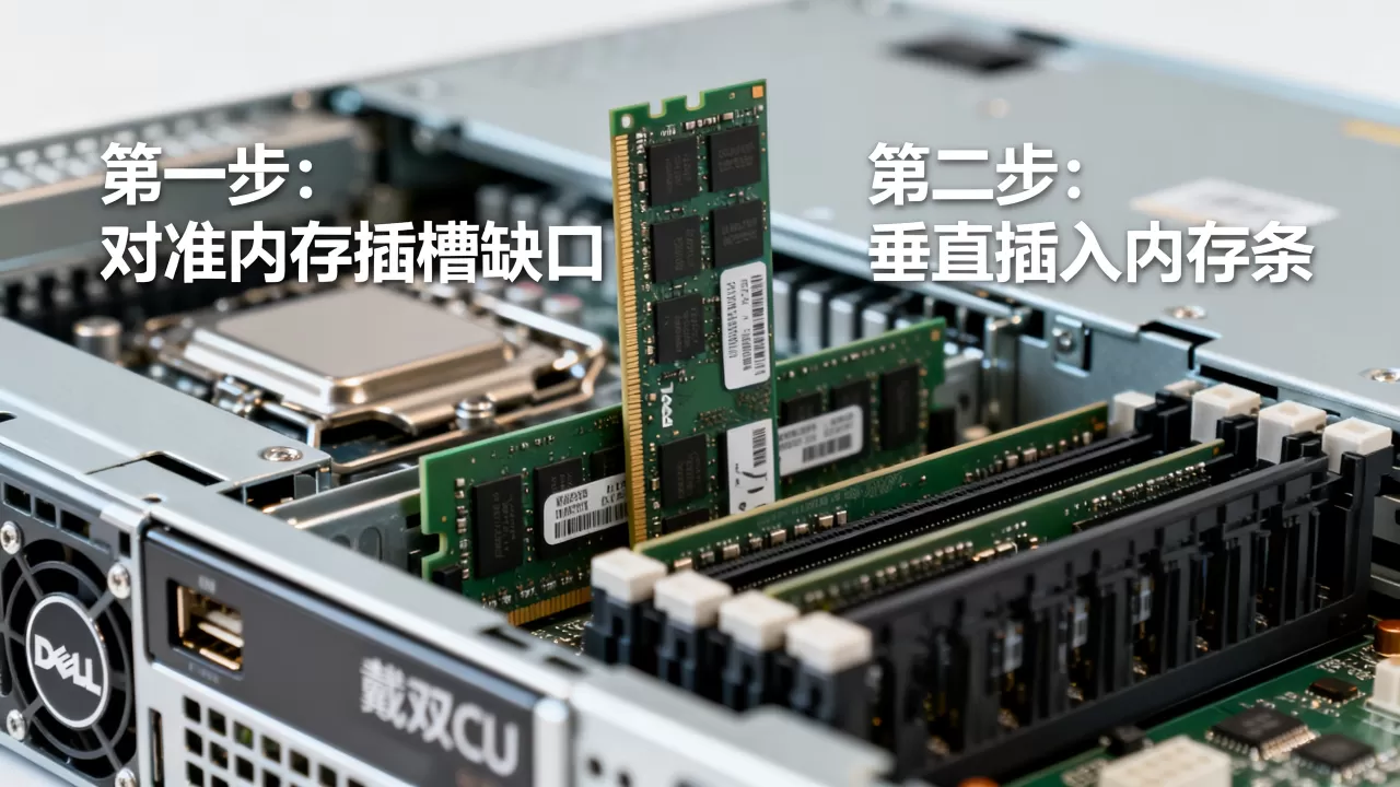 戴尔双cpu服务器内存条怎么插,正确方法是什么 戴尔双cpu服务器内存条怎么插,正确方法是什么