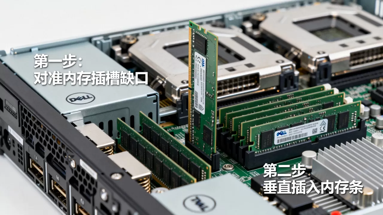 戴尔双cpu服务器内存条怎么插,正确方法是什么 戴尔双cpu服务器内存条怎么插,正确方法是什么