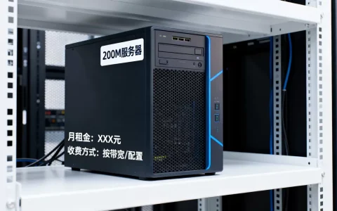 200M服务器租一个月多少钱，怎么收费？