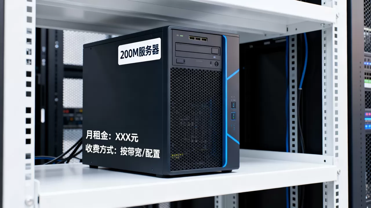 200M服务器租一个月多少钱,怎么收费? 200M服务器租一个月多少钱,怎么收费?