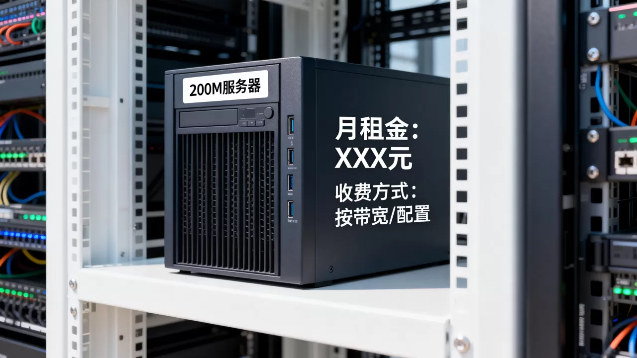 200M服务器租一个月多少钱,怎么收费? 200M服务器租一个月多少钱,怎么收费?