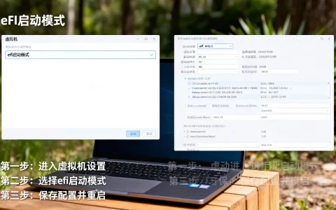 虚拟机如何安装efi启动模式？详细步骤有哪些？，虚拟机efi启动设置教程