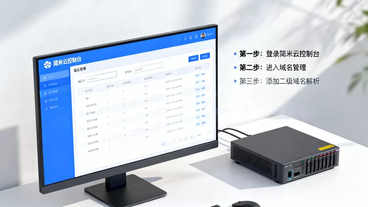 简米云如何正确配置并解析二级域名到指定服务器?二级域名解析步骤详解 简米云如何正确配置并解析二级域名到指定服务器?二级域名解析步骤详解