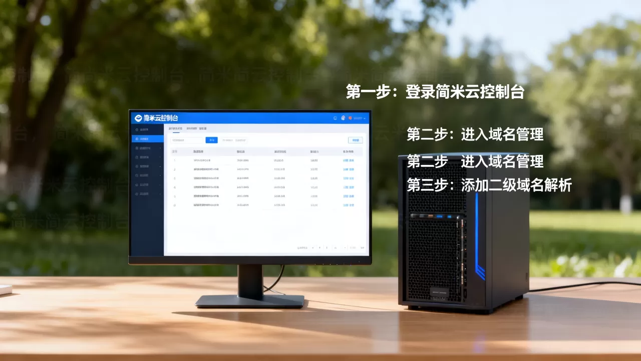 简米云如何正确配置并解析二级域名到指定服务器?二级域名解析步骤详解 简米云如何正确配置并解析二级域名到指定服务器?二级域名解析步骤详解