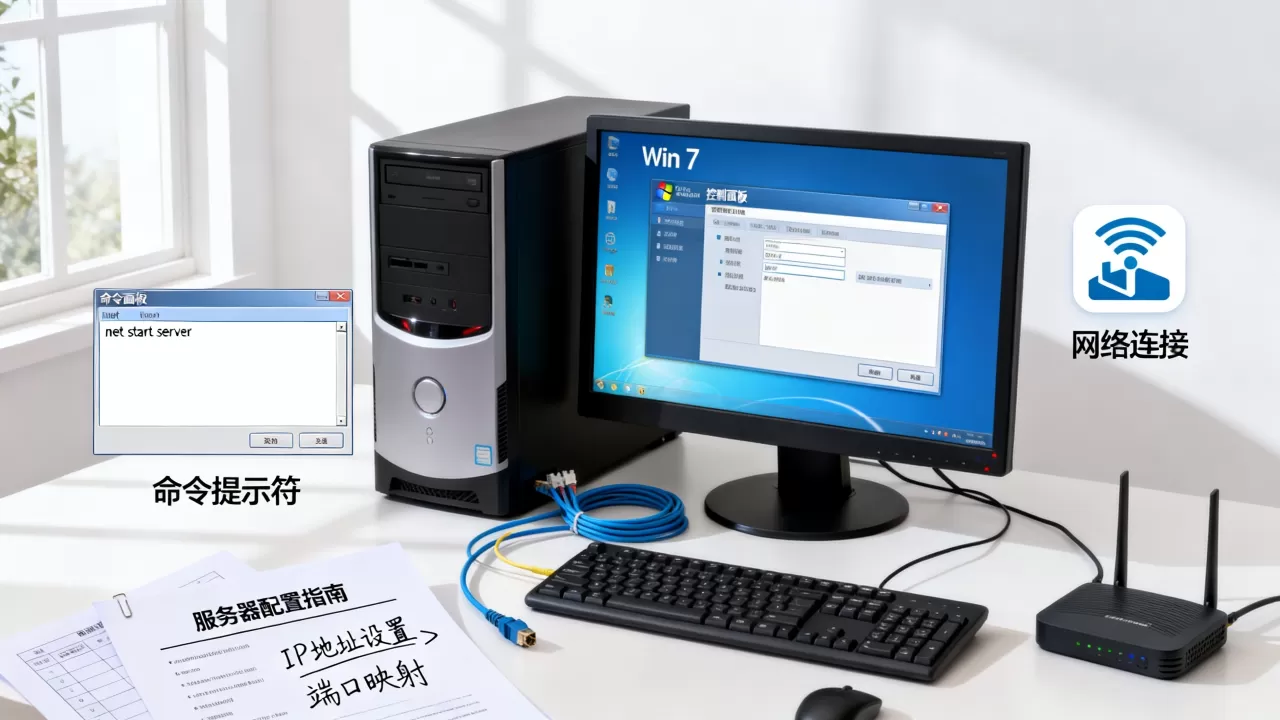 win7电脑怎么设置成服务器吗,搭建服务器需要哪些配置 win7电脑怎么设置成服务器吗,搭建服务器需要哪些配置