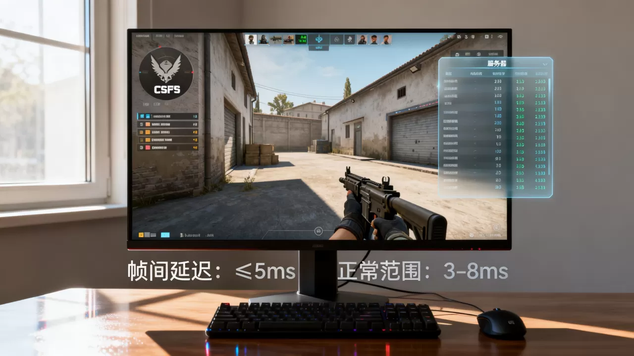 CSGO服务器帧间多少算正常,帧间延迟怎么看? CSGO服务器帧间多少算正常,帧间延迟怎么看?
