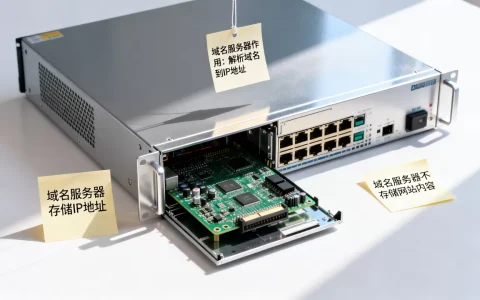 域名服务器上存的是IP地址还是网站内容？域名服务器有什么用？